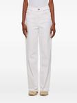 Джинсы FRAME Le Slim Palazzo, белый - фото