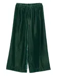 Бархатные брюки Il Gufo, зеленый - фото