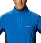 Columbia Men's Klamath Range Ii Half Zip, Bright Indigo/Collegiate Navy - фото 4