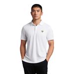 Поло Lyle & Scott Tonal Eagle Tech, белый - фото