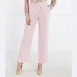 Льняные брюки прямого кроя со стрингами Samsøe Samsøe, розовый - фото 2