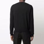 Свитер мужской черный Bottega Veneta, черный - фото 3