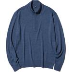 UNIQLO Свитер унисекс синий - фото