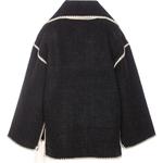 TOTEME Куртка с капюшоном-шарфом, Black - фото 5