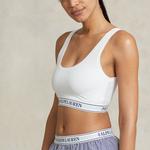 Бралетт с логотипом Polo Ralph Lauren, белый - фото 6