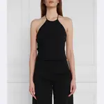 Облегающий топ Patrizia Pepe, черный - фото