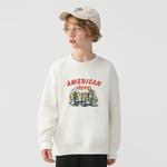 Детская толстовка Jeep, белая (с флисовой подкладкой) - фото 7