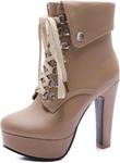 Ботинки Scaoruki Classic Platform Booties, 103 Apricot - фото