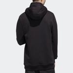 Толстовка adidas neo M C+ HDY logo Printing Casual Pullover Black, черный - фото 4