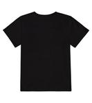 Футболка из хлопкового джерси с логотипом Balmain, черный - фото 4