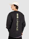 Свитер SOS Bovec Crew V1 Sweater, blue graphite - фото