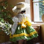 Платье для детей 3-7 лет PROTECTCAMEL, зеленый - фото 2