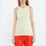 Облегающий топ Samsøe Samsøe, зеленый - фото