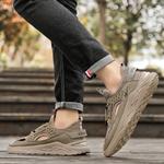 Повседневные мужские туфли цвета хаки Binary - фото 9