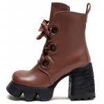 Ботинки Martin Boot женские Mata, черный - фото