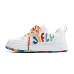 Обувь для скейтбординга Jifffly унисекс, Радуга - фото 22