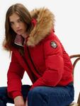 Эверест худи-бомбер Superdry, Varsity Red - фото 7