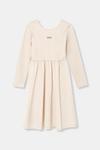 Детское платье Calvin Klein Jeans, бежевый - фото