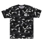 Футболка BAPE City Camo Large Ape Head Tee, черный - фото