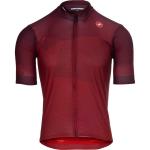 Футболка Castelli Flusso Limited Edition Full-Zip Castelli, Rich Red/Bordeaux/Black - фото