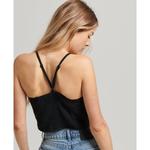 Топ Superdry Vintage Crop Crochet, черный - фото 2