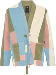 Maharishi куртка-рубашка Patchwork Kimono, синий - фото