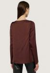 Блуза Trussardi CON SCOLLO A BARCA, Bordeaux - фото 3