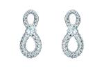 Серьги Infinity для женщин Swarovski - фото 2