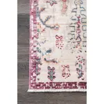 Ковер Vintage Kaye Gabbeh Fringe Area Rug nuLOOM, 76x244 см, розовый - фото 3