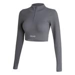 Топ YEAZ RUNWAY, серый - фото