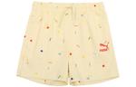 Детские шорты Puma, цвет Beige - фото