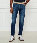 Джинсы мужские Boss с эффектом потертости, синий - фото