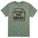Мужская футболка Lets Get This Bread Licensed Character - фото
