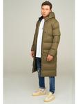 Парка behype Wintermantel LONGLINE PUFFER, хаки - фото 2