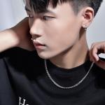 MYSH Серебряное колье 925 пробы для мужчин - фото 10