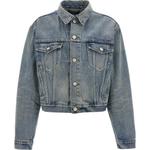 Куртка женская Balenciaga, синий - фото