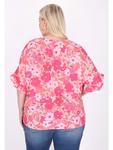 Блуза IZIA Plus Size Blouse, розовый - фото 4