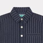 Платье детское Kenzo, темно-синий / серый - фото 3