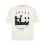 Футболка Rhude Thousand Palms Tee 'Vintage White/Black' - фото
