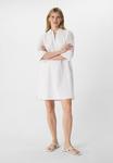 Платье-рубашка comma casual identity, белый - фото