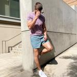 Мужская кв. Футболка 9 Solid Premier Flex с круглым вырезом Apt. 9 - фото 7