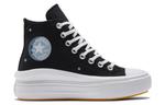 Кроссовки chuck taylor all star move high 'black white orange' Converse, черный - фото 3