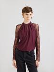 Блуза VERO MODA VMMILLA, Wine red - фото 2