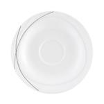 Комбинированное блюдце Trio Highline 16 см Seltmann Weiden, белый черный - фото