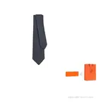 HERMES Шелковый галстук мужской темно-синий, Dark Blue - фото