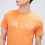 Футболка Umbro с логотипом, оранжевый - фото 2