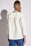Блуза IN UNIFARBE Street One, кремовый - фото 3