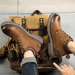 BOLE Мужские ботинки Martin черные, цвет Black - фото 10