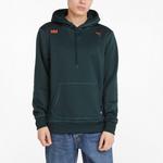 Футболка унисекс цвета сапфировый зелёный PUMA - фото 4