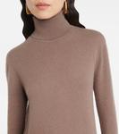 Платье-миди из кашемира с высоким воротником Joseph, Mushroom - фото 4